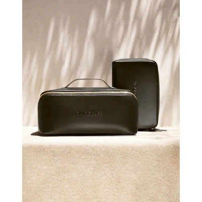 Vegan Leather Vanity Case